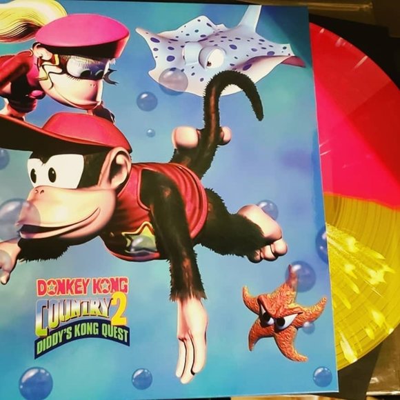 Donley Kong Country 2 Soundtrack Vinyl (RARE)